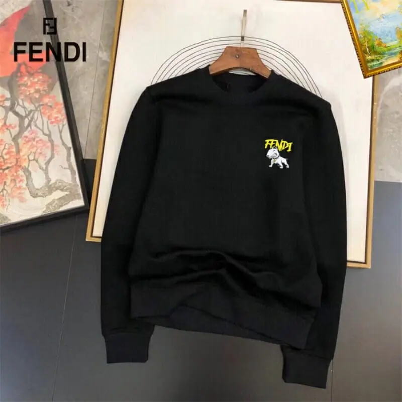 fendi sweatshirt manches longues pour homme s_1226473